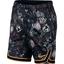 Nike Mens Flex Ace Printed 9 Inch Tennis Shorts - Black/Canyon Gold - thumbnail image 1