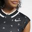 Nike Womens Dry Tennis Top - Black/Oxygen Purple - thumbnail image 4