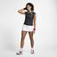 Nike Womens Dry Tennis Top - Black/Oxygen Purple - thumbnail image 6