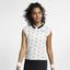 Nike Womens Dry Tennis Top - Sail/Oxygen Purple - thumbnail image 3