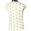 Nike Womens Dry Tennis Top - Sail/Oxygen Purple - thumbnail image 2