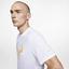 Nike Mens Dri-FIT Rafa T-Shirt - White/Laser Orange - thumbnail image 6