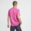 Nike Mens Dri-FIT Rafa T-Shirt - Laser Fuchsia/White