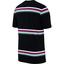 Nike Mens Striped T-Shirt - Black/Multi Coloured - thumbnail image 2