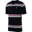 Nike Mens Striped T-Shirt - Black/Multi Coloured - thumbnail image 1