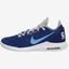 Nike Mens Air Max Wildcard Clay Tennis Shoes - Deep Blue Royal/Coast White - thumbnail image 1