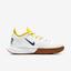 Nike Womens Air Max Wildcard Tennis Shoes - White/Valerian Blue/Yellow - thumbnail image 3
