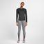 Nike Womens Long Sleeved Mesh Top - Black - thumbnail image 6