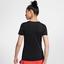Nike Pro Womens Short Sleeved Training Top - Black/White - thumbnail image 2