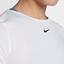 Nike Pro Womens Short Sleeved Training Top - White