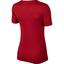 Nike Pro Womens Short Sleeved Training Top - Gym Red - thumbnail image 2