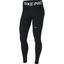 Nike Womens Pro Tights - Black/White - thumbnail image 1