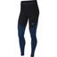 Nike Womens Pro Tights - Valerian Blue/Black - thumbnail image 1