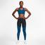 Nike Womens Pro Tights - Valerian Blue/Black - thumbnail image 9