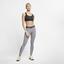 Nike Womens Pro Tights - Gunsmoke/Heather/Black - thumbnail image 2