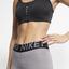 Nike Womens Pro Tights - Gunsmoke/Heather/Black - thumbnail image 4