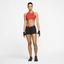 Nike Womens Pro 3 Inch Shorts - Black/Gym Red - thumbnail image 6