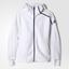 Adidas Mens Pro Daybreaker Hoodie - White - thumbnail image 1