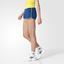 Adidas Womens Court Shorts - Blue - thumbnail image 2