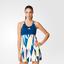 Adidas Womens Multifaceted Pro Dress - Tech Steel Blue/White - thumbnail image 1