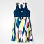 Adidas Womens Multifaceted Pro Dress - Tech Steel Blue/White - thumbnail image 5