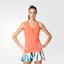 Adidas Womens Multifaceted Pro Tank Top - Flash Red - thumbnail image 1