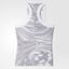 Adidas Womens SMC Barricade Tank Top - White/Oyster Grey - thumbnail image 5
