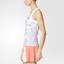 Adidas Womens SMC Barricade Tank Top - White/Oyster Grey - thumbnail image 2