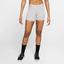 Nike Womens 5 Inch Metallic Shorts - Atmosphere Grey - thumbnail image 3