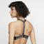 Nike Womens Classic T-Back Medium-Support Sports Bra - Black - thumbnail image 2