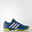 Adidas Mens Barricade Club Tennis Shoes - Tech Steel Blue - thumbnail image 1