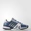 Adidas Mens Barricade Novak Pro Tennis Shoes - White - thumbnail image 1