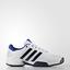 Adidas Mens Barricade Club Carpet Tennis Shoes - White/Blue - thumbnail image 1
