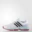 Adidas Womens Barricade Court 2.0 Tennis Shoes - White - thumbnail image 2