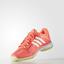 Adidas Womens Barricade Club Tennis Shoes - Flash Red/White - thumbnail image 4