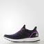 Adidas Womens Ultra Boost Running Shoes - Black/Purple - thumbnail image 2