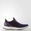 Adidas Womens Ultra Boost Running Shoes - Black/Purple - thumbnail image 1