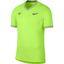 Nike Mens AeroReact Rafa Top - Volt Glow/Light Carbon - thumbnail image 1