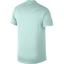 Nike Mens Dri-FIT Blade Polo - Teal Tint/White - thumbnail image 2