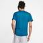 Nike Mens Dri-FIT Blade Polo - Neon Turquoise/White - thumbnail image 2