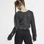 Nike Girls Reversible Pullover - Black/Heather - thumbnail image 2