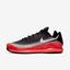 Nike Mens Air Zoom Vapor X Knit Tennis Shoes - Black/Grey/Hot Lava - thumbnail image 1