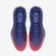 Nike Mens Air Zoom Vapor X Knit Tennis Shoes - Blue/Flash Crimson - thumbnail image 4