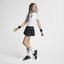 Nike Girls Dri-FIT Tennis Skort - Black/White - thumbnail image 2