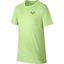 Nike Boys Rafa T-Shirt - Barely Volt/Light Carbon - thumbnail image 1