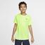 Nike Boys Rafa T-Shirt - Barely Volt/Light Carbon - thumbnail image 3