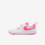 Nike Kids Pico 5 Shoes - White/Pink - thumbnail image 1