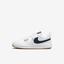 Nike Kids Pico 5 Shoes - White/Navy - thumbnail image 1