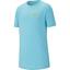 Nike Boys Sportswear T-Shirt - Blue Gaze/Cyber - thumbnail image 1
