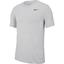 Nike Mens Dri-FIT Training Top - Birch Heather - thumbnail image 1